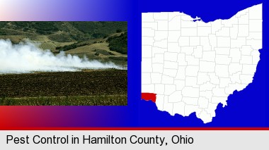 agricultural pest control; Hamilton County highlighted in red on a map
